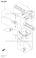 LEVA   MANOPOLA per Suzuki V-STROM 800 2023