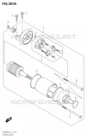 MOTORINO DI AVVIAMENTO per Suzuki V-STROM 800 2023