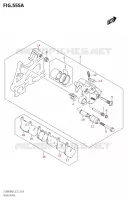 PINZA POSTERIORE per Suzuki V-STROM 800 2023