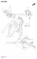 SUPPORTO CARENE ANTERIORE per Suzuki V-STROM 800 2023
