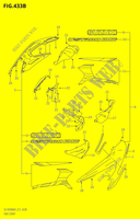 CARENATURA POSTERIORE (DL1050RJ) per Suzuki V-STROM 1050 2023