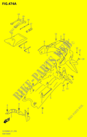 PARAFANGO POSTERIORE (DL1050RR) per Suzuki V-STROM 1050 2023