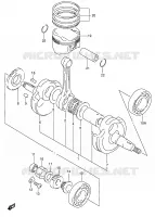 ALBERO A GOMITO per Suzuki DR-Z 250 2002