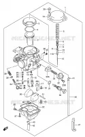 CARBURATORE (E33) per Suzuki DR-Z 250 2002