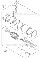 MOTORINO D'AVVIAMENTO per Suzuki DR-Z 250 2002