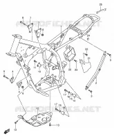 TELAIO per Suzuki DR-Z 250 2002