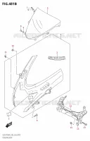 CARENATURA (GSX R750Z) per Suzuki GSX-R 750 2023