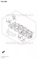 CORPO FARFALLATO (E03,E28) per Suzuki GSX-R 750 2023