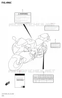 ETICHETTA (E03) per Suzuki GSX-R 750 2023
