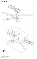 LEVA   MANOPOLA per Suzuki GSX-R 750 2023