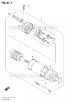 MOTORINO DI AVVIAMENTO per Suzuki GSX-R 750 2023