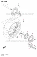 RUOTA POSTERIORE (GSX R750) per Suzuki GSX-R 750 2023
