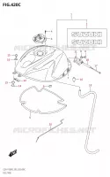 SERBATOIO DI CARBURANTE (GSX R750:E33) per Suzuki GSX-R 750 2023