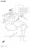 SERBATOIO DI CARBURANTE (GSX R750Z:E03,E28) per Suzuki GSX-R 750 2023