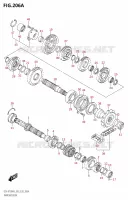 TRASMISSIONE per Suzuki GSX-R 750 2023