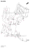 TUBO DI RADIATORE - VASO DI ESPANSIONE MOTORE/TRASMISSIONNE 800 suzuki-motocicli GSX 2023 2583000013