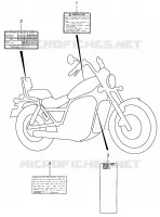 AVVERTENZA per Suzuki INTRUDER 1400 2006