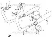 SCAPPAMENTO per Suzuki INTRUDER 1400 2006