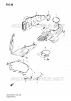 TUBO ASPIRAZIONE per Suzuki GSX-R 1000 2008