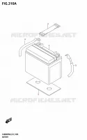 BATTERIA per Suzuki V-STROM 800 2024