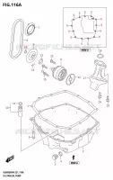 COPPA DELL'OLIO   POMPA DEELL'OLIO per Suzuki V-STROM 800 2024
