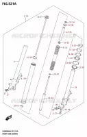 FORCELLA per Suzuki V-STROM 800 2024