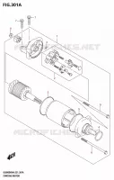 MOTORINO DI AVVIAMENTO per Suzuki V-STROM 800 2024