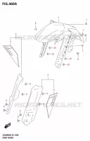 PARAFANGO ANTERIORE per Suzuki V-STROM 800 2024