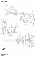 POGGIAPIEDI per Suzuki V-STROM 800 2024