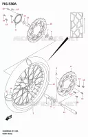 RUOTA ANTERIORE per Suzuki V-STROM 800 2024