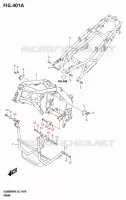 TELAIO per Suzuki V-STROM 800 2024
