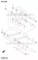 TRIANGOLO DI SOSPENSIONE per Suzuki V-STROM 800 2024