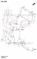TUBO DI RADIATORE   VASO DI ESPANSIONE per Suzuki V-STROM 800 2024