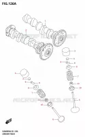 ALBERO A CAMME   VALVOLE per Suzuki V-STROM 800 2024