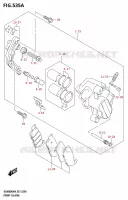 ANTERIORE PINZA per Suzuki V-STROM 800 2024