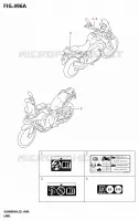 ETICHETTA per Suzuki V-STROM 800 2024