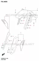 PARAFANGO ANTERIORE per Suzuki V-STROM 800 2024