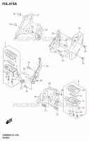 POGGIAPIEDI per Suzuki V-STROM 800 2024