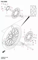RUOTA ANTERIORE per Suzuki V-STROM 800 2024