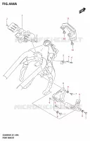 SUPPORTO CARENE ANTERIORE per Suzuki V-STROM 800 2024