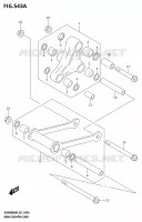 TRIANGOLO DI SOSPENSIONE per Suzuki V-STROM 800 2024
