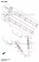 ALBERO A CAMME   VALVOLE per Suzuki GSX-R 1000 2024