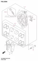 ANTERIORE PINZA per Suzuki GSX-R 1000 2024
