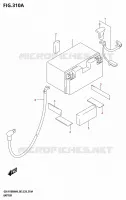 BATTERIA per Suzuki GSX-R 1000 2024