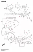 CARENATURA INFERIORE (GSX R1000A) per Suzuki GSX-R 1000 2024