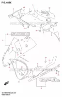 CARENATURA INFERIORE (GSX R1000RZA) per Suzuki GSX-R 1000 2024