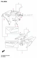 CARENATURA LATERALE (GSX R1000A) per Suzuki GSX-R 1000 2024
