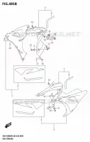 CARENATURA LATERALE (GSX R1000RA) per Suzuki GSX-R 1000 2024