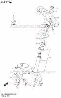 COLONNA DELLO STERZO (GSX R1000A) per Suzuki GSX-R 1000 2024