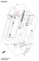 FORCELLA (GSX R1000A) per Suzuki GSX-R 1000 2024
